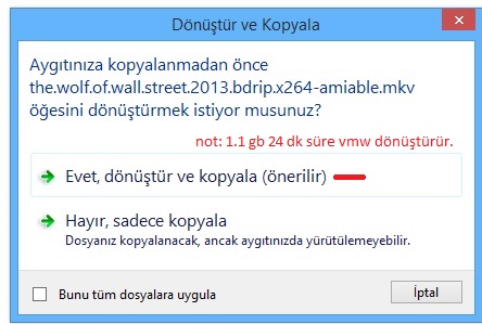  Xbox Video .Srt Altyazı izlemek - mkv dönüştürmek (SS)