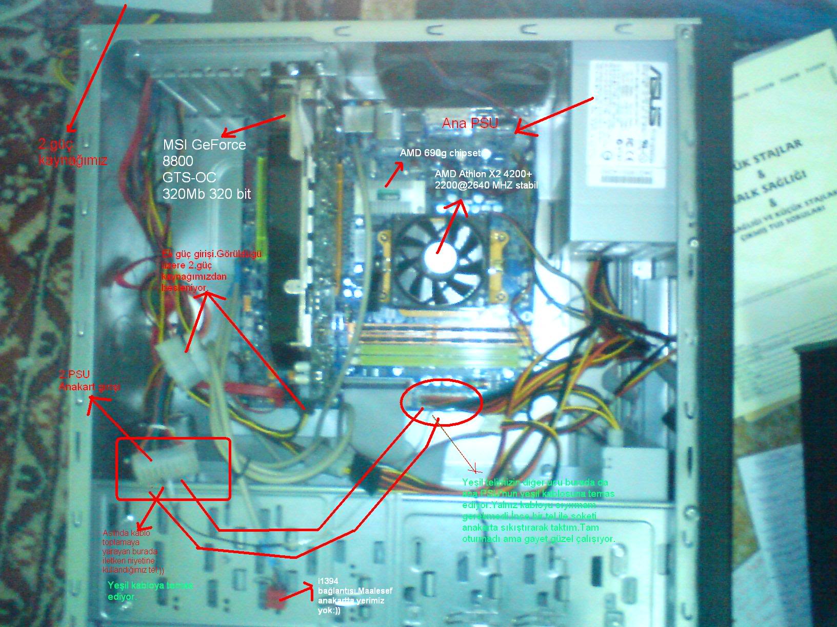  SLI sırası PSU'da mı?