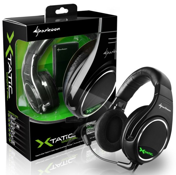  Satılık Sharkoon X-Tatic Digital 5.1 Headset - Version 3 /Tek Adaptörlü