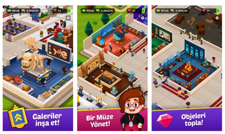 Idle Museum Tycoon ile müze yönetimi eğlenceli hale geliyor