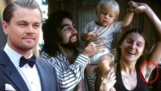 Леонардо ди каприо с родителями в детстве фото