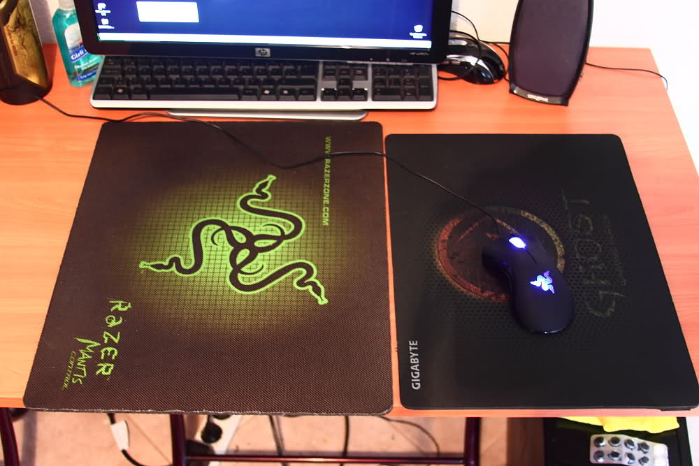  İnceleme: Gigabyte Ghost Mousepad - Razer control ile karşılaştırma