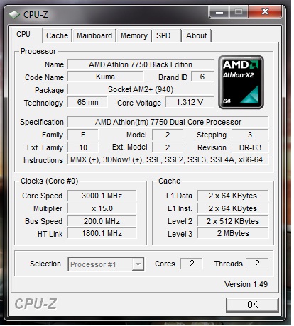  Athlon 7750 En Düşük Voltaj Değeri Nedir