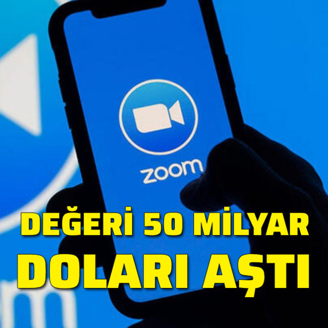 Zoom'un değeri 50 milyar doları aştı