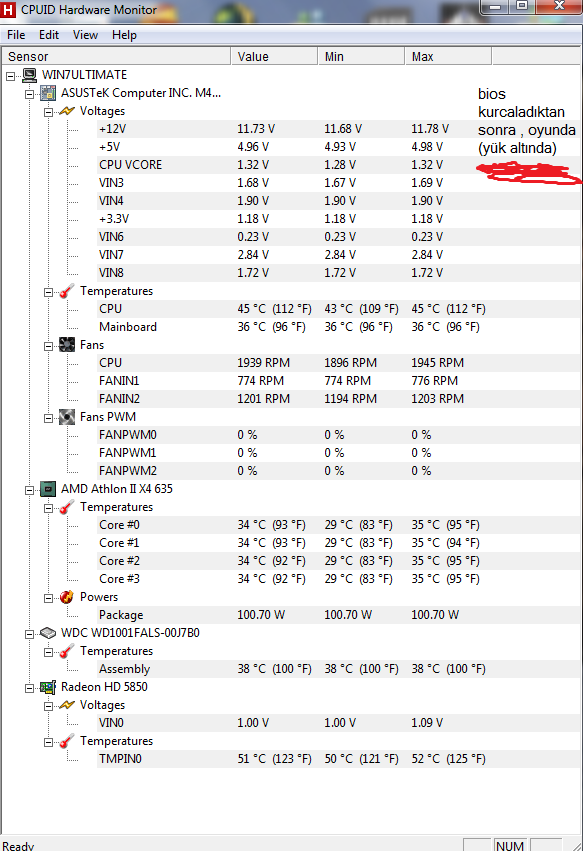  Max 450TL işlemci tavsiyesi/ pc kasıyor sorunu hala çözemedim