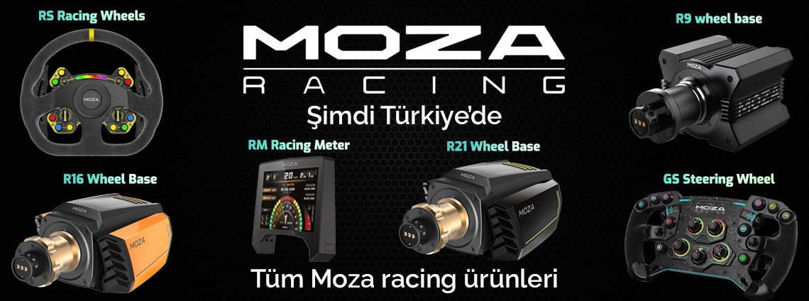 Moza Racing ŞİMDİ TÜRKİYE'DE
