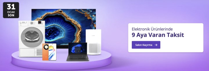 n11'de elektronik ürünlerde indirim ve 9 aya varan taksit fırsatı!