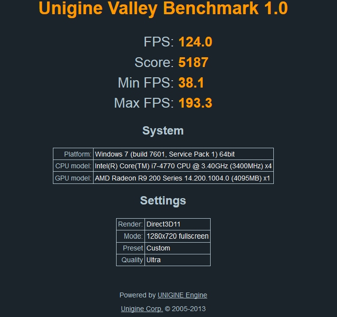  Valley Bencmark, Tüm Ekran Kartları F/P Ürün Karşılaştırma Test !