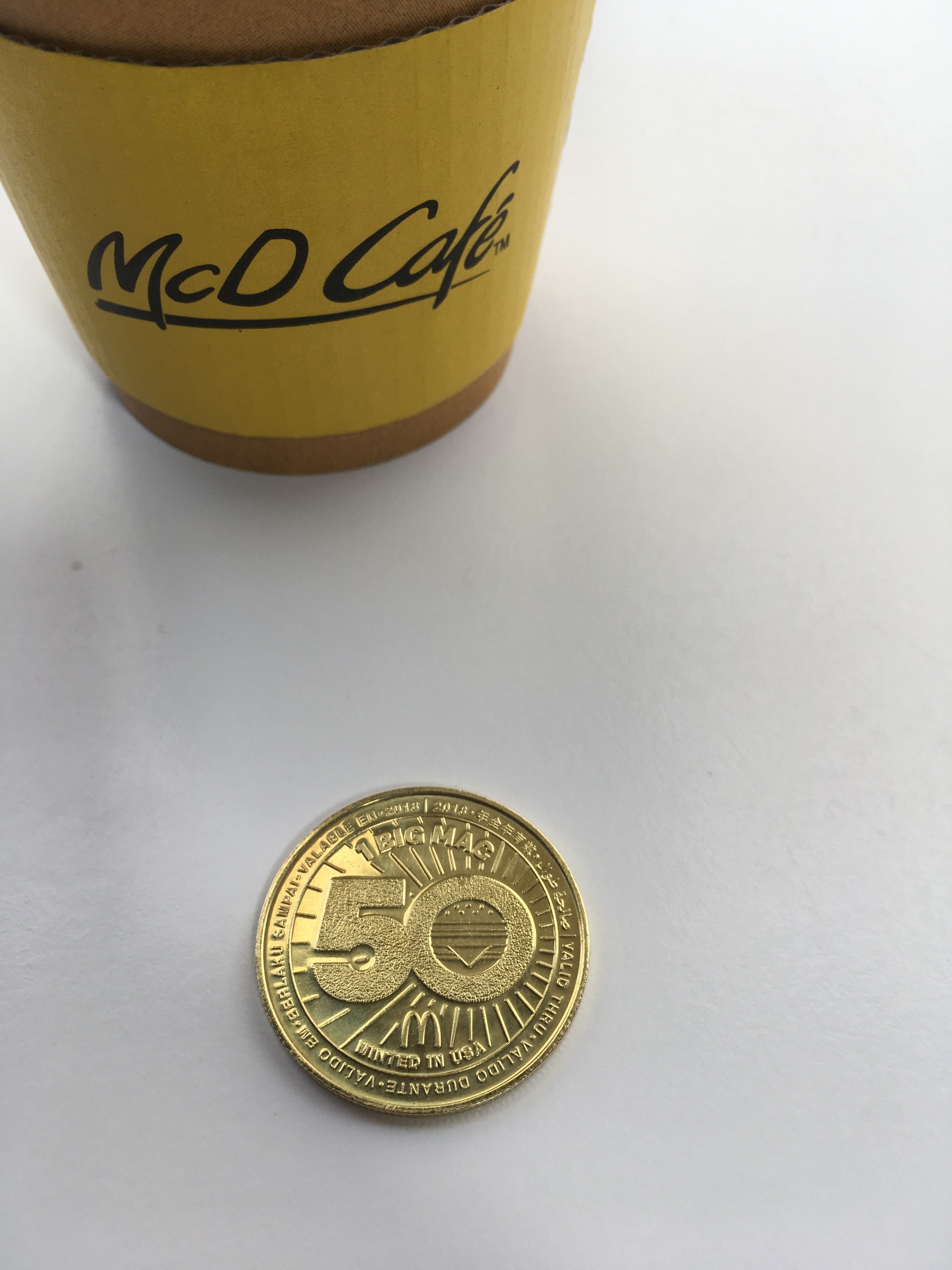 Big Mac Coin Fırsatı (Fiziksel Para) Ss&#8217;li