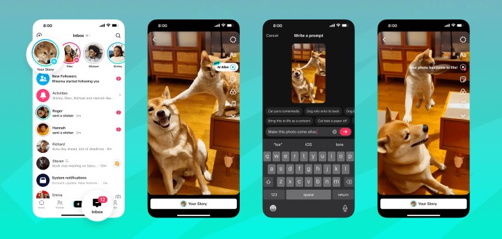 TikTok, fotoğrafları videoya dönüştüren yapay zeka aracını tanıttı