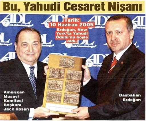 Erdoğan'a Özel Verilmiş Yahudi Nişanı Yok! İnsanları Yanıltmayın