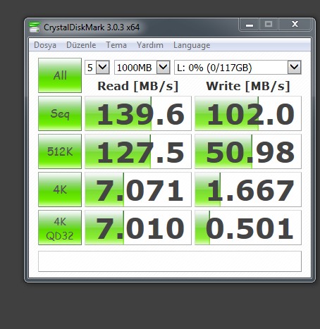  FLASH DISK TEST BAŞLIĞI!!!