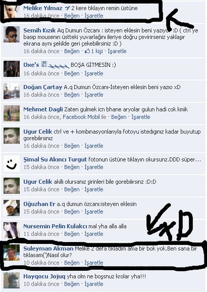  ### Yaran Facebook Yorumları ^^ ###