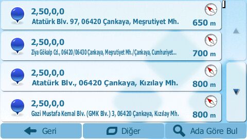  Navitech QXV-522 Primo kml yükleme