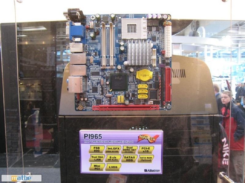  ## Cebit 2008: Albatron'dan Mini-ITX Anakartlar ##