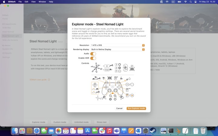 Benchmark uygulaması 3DMark, Apple silicon işlemcili Mac'ler için kullanıma sunuldu