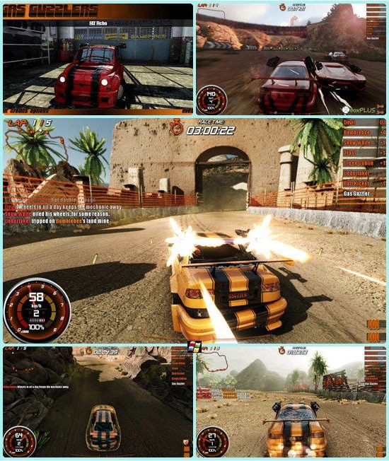  GAS GUZZLERS: COMBAT CARNAGE (FLATOUT TARZI YARIŞ ÇIKTI)