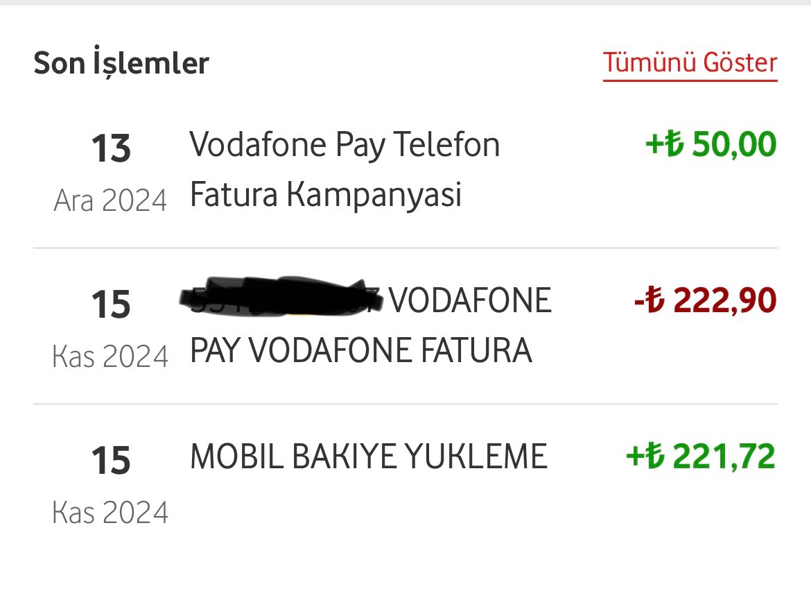 Vodafone Pay [ANA KONU]