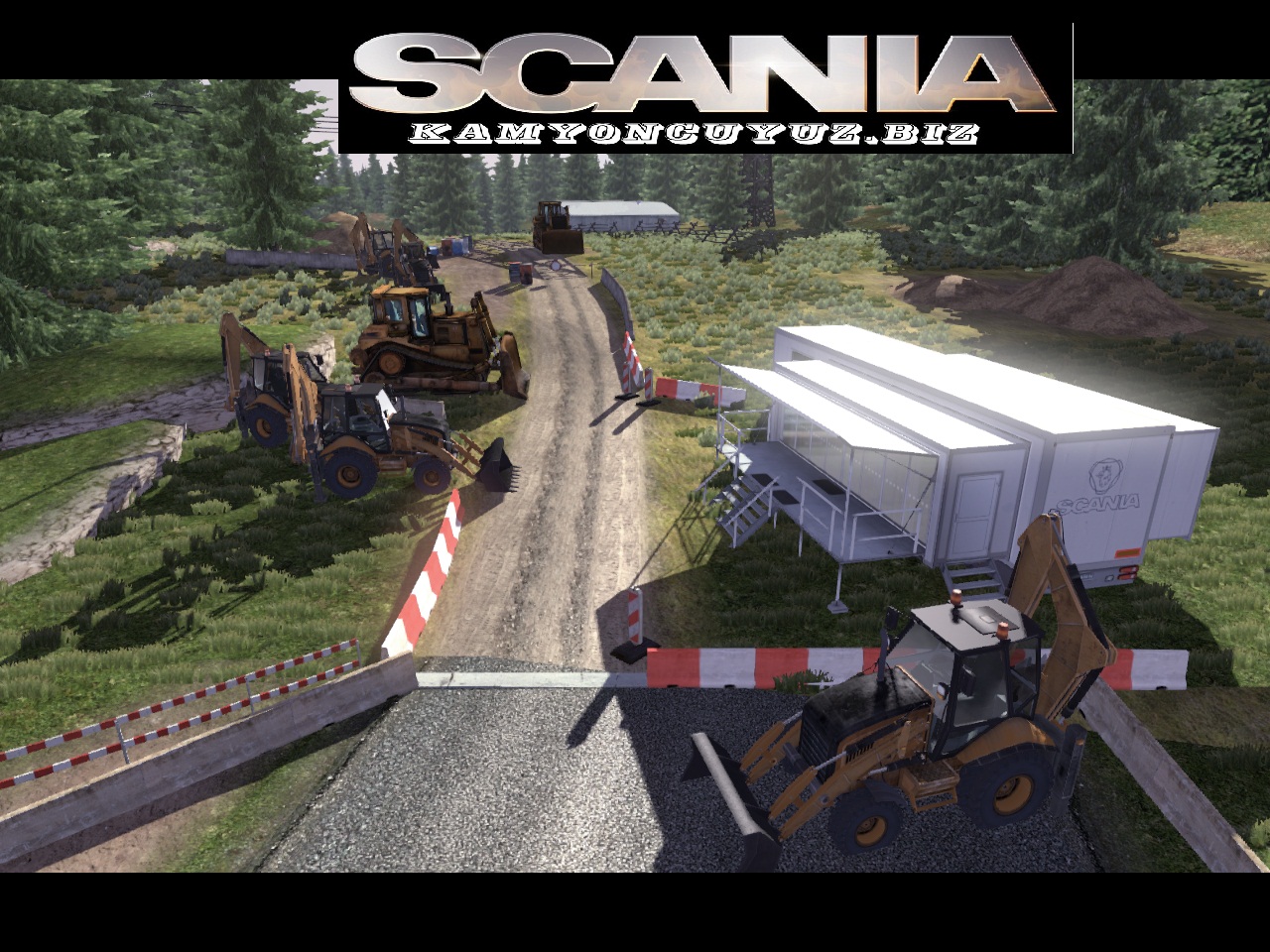  SCANİA TRUCK DRİVİNG SIMULATOR - YAMALARI