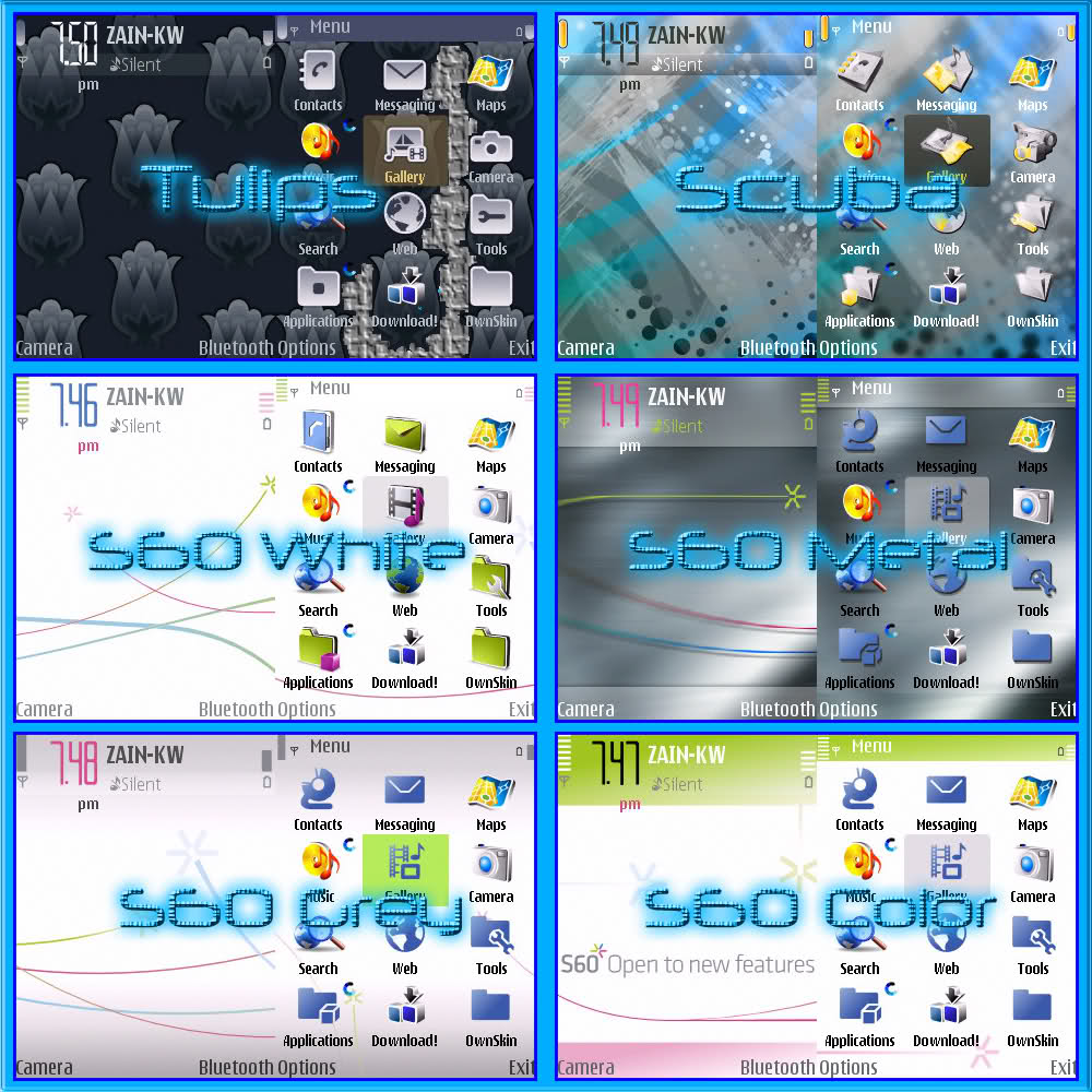  »» ı|[NOKIA SYMBIAN OS™ v9.x 3rd ED]|ı UYUMLU TEMALAR..