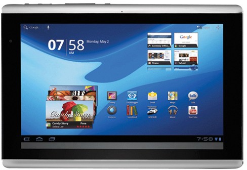 Gateway'den yeni TP serisi A60 tablet Kanada'da boy gösterdi