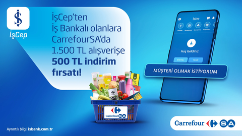 CarrefourSa Kart'la; indirimi yakala