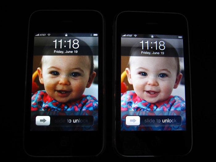  iPhone 3GS vs iPhone 3G hız karşılaştırması
