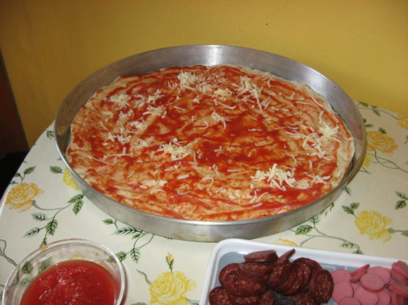 Ev Yapımı Pizza Tarifi (Resimli tabii ki) » Sayfa 1 43