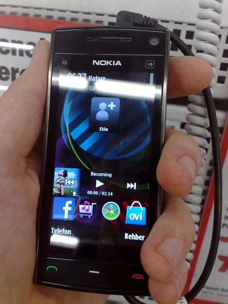  Nokia X6 ayrıntılı incelemem ve 5800 ile karşılaştırma