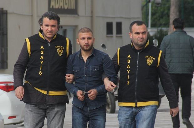 Adana'da yakalanan cezaevi firarisi isyan etti