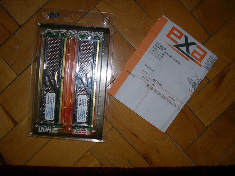  OCZ 2X1GB DDR2 RAM