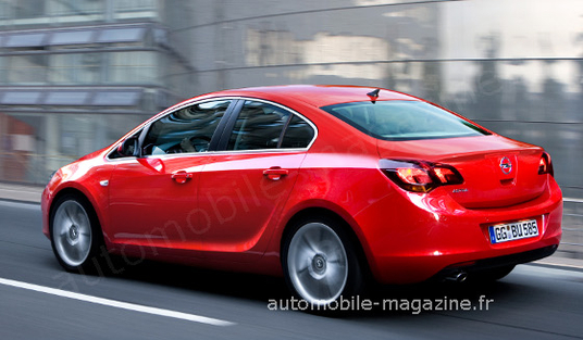  İşte Yeni Opel Astra Sedan