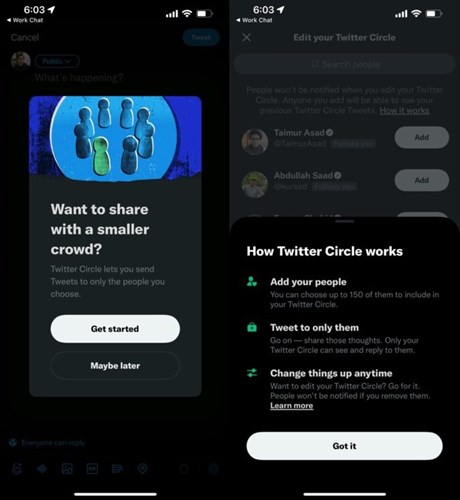 Twitter belirli kişilere Tweet atma özelliğini hayata geçirdi