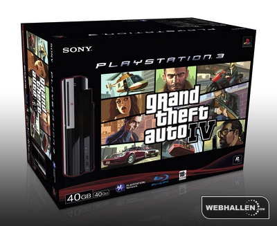  Grand Theft Auto 4 içeren PlayStation 3 Paketi Avrupa'ya geliyor !!!