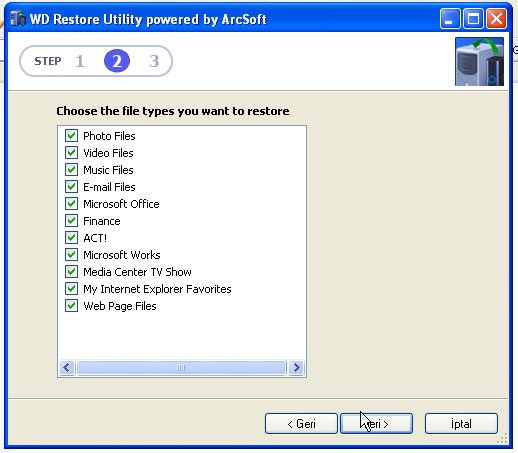  -& WD &- Harici Harddisk Backup(Yedekleme) Yazılımı -& WD &-