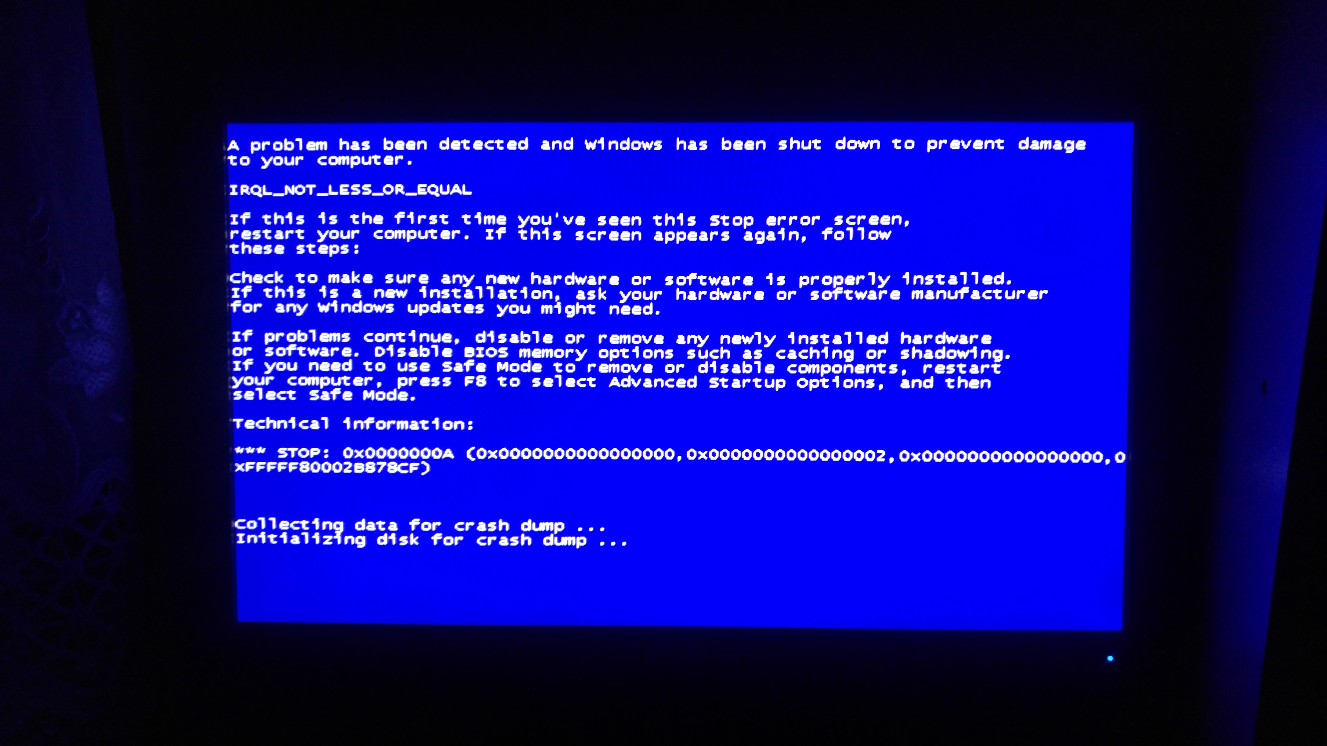 Bilgisayar aniden kapanma sorunu yeni HDD yardım