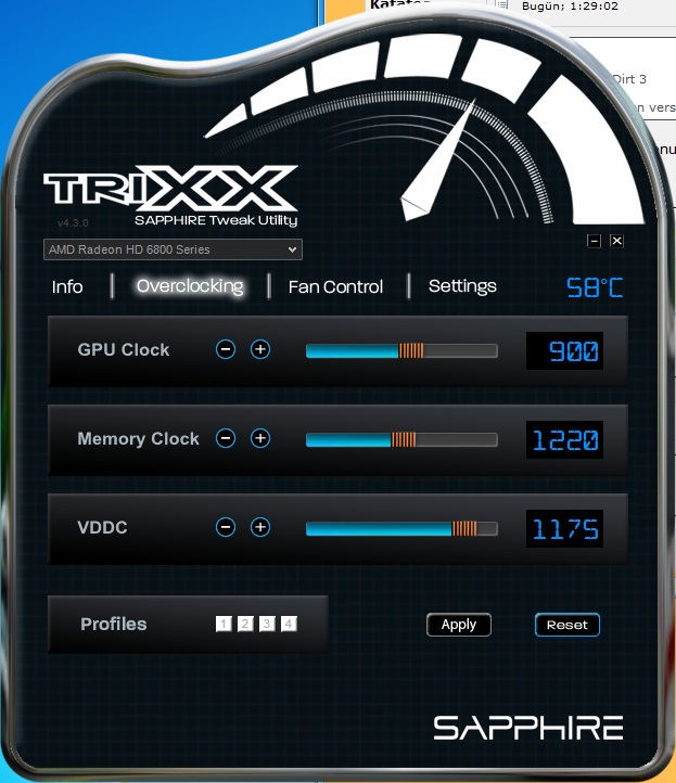  XFX Çift Fan HD6850 Overclock