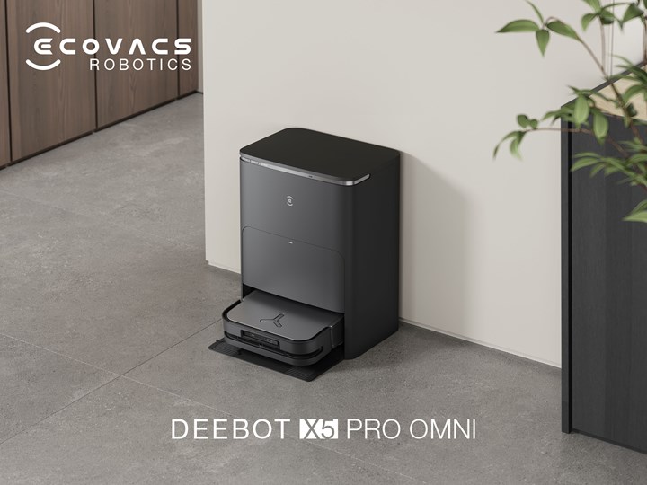 ECOVACS'tan yapay zeka destekli yeni robot süpürge: DEEBOT X5 PRO OMNI