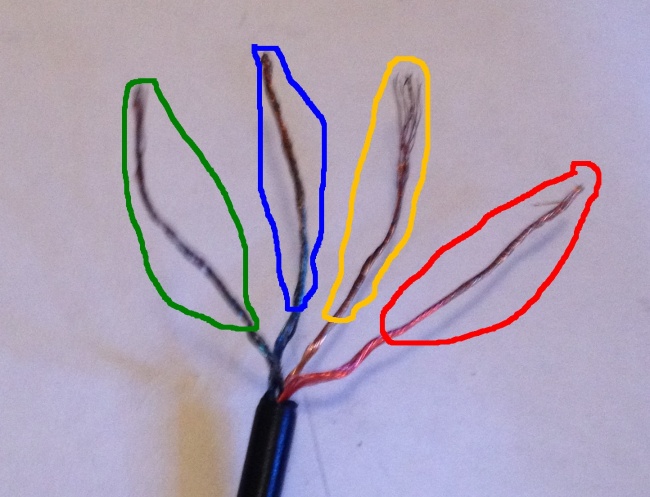  Mouse için el yapımı 4 pinli Usb A yardım lütfen