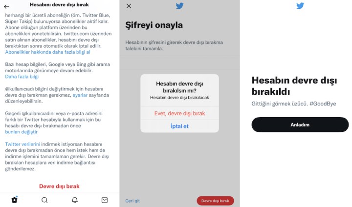 Twitter hesap silme nasıl yapılır? 6 adımda Twitter hesabı kapatma