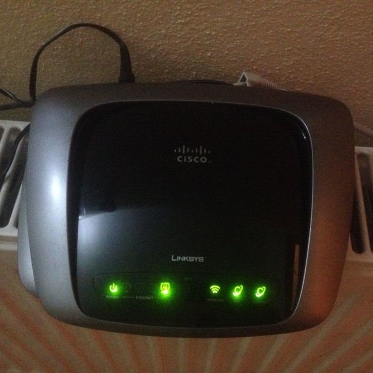 Linksys WAG160N modem