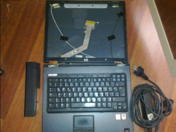  Ekransız Hpcompaq nx6325 Çalışır durumda 110tl..