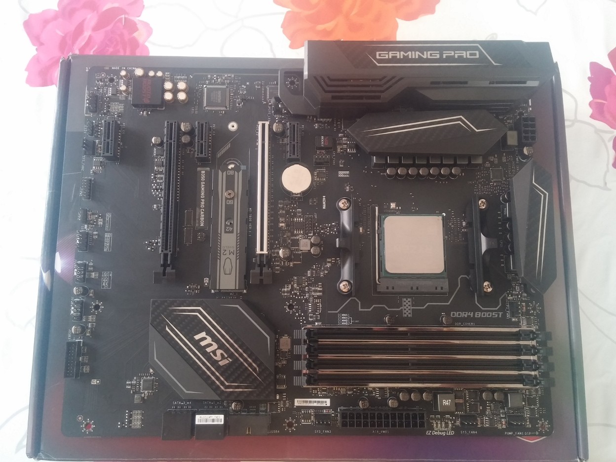 MSİ B350 GAMİNG PRO CARBON - Garantili
