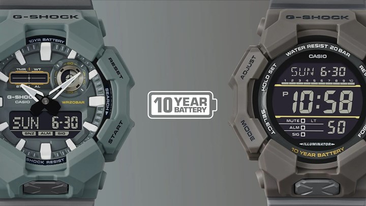 Casio'nun doğadan ilham alan yeni sürdürülebilir serisi G-Shock Urban Utility tanıtıldı