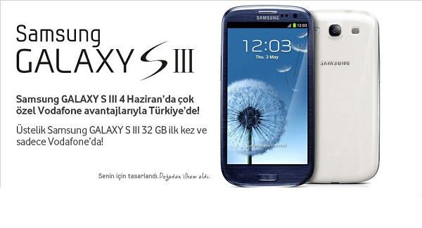 Samsung Galaxy S3 28 ülkede satışa sunuldu, Vodafone'da 4 Haziran'da piyasada