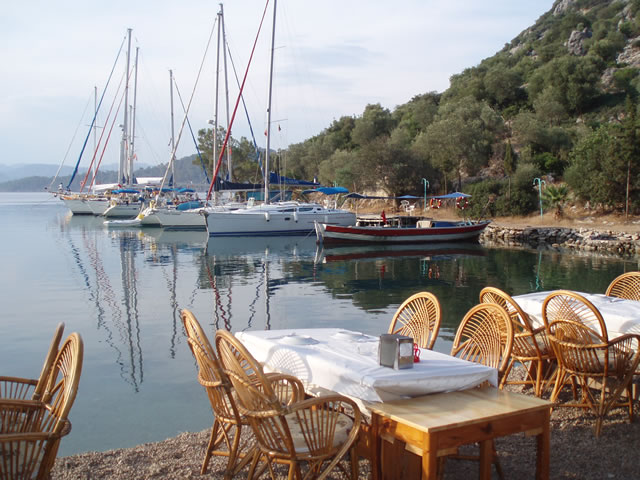  Göcek resimleri, Göcek koyları ve mavi yolculuk