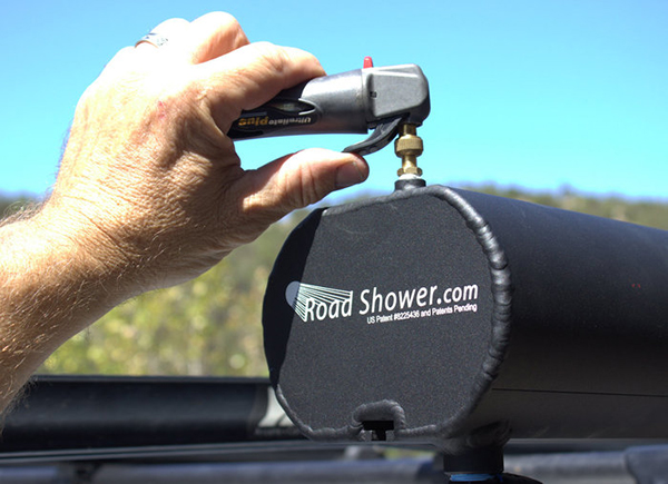 Kickstarter üzerinde destek arayan portatif duş ünitesi: Road Shower