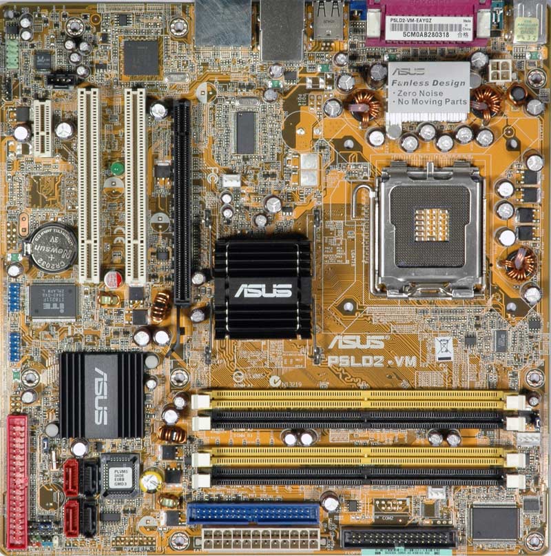  Asus P5LD2-VM 775pin 945G Anakart + Pentium 4 3.0 Ghz CPU