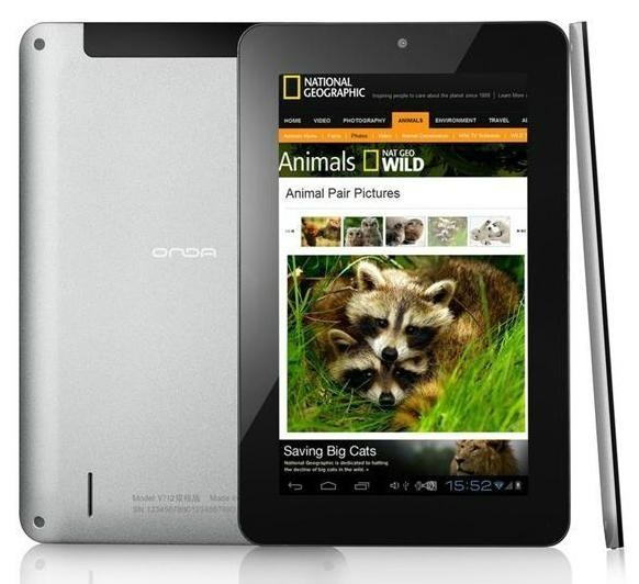  7-8 9.7 10 inç Android 4.0&2.3 Tablet PC`ler Ainol Fire Hero Crystal SmartQ Cube Onda Pipo 3G Tablet