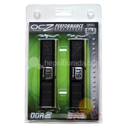  OCZ ddr2 800@1066mhz PC2-6400 2gb  Ram Test Sonuçları